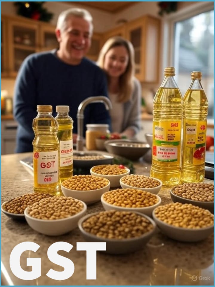 GST कम होने के बाद तेल और दाल की नई कीमत